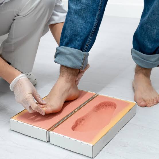Foot Impression Foam Box